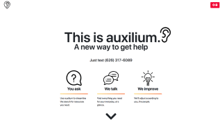 auxilium home page